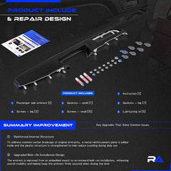 RHAOCZIYAUTO easy armrest replacement option