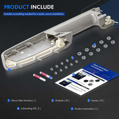 RHAOCZIYAUTO easy maintenance: replace armrest only, not whole door panel.