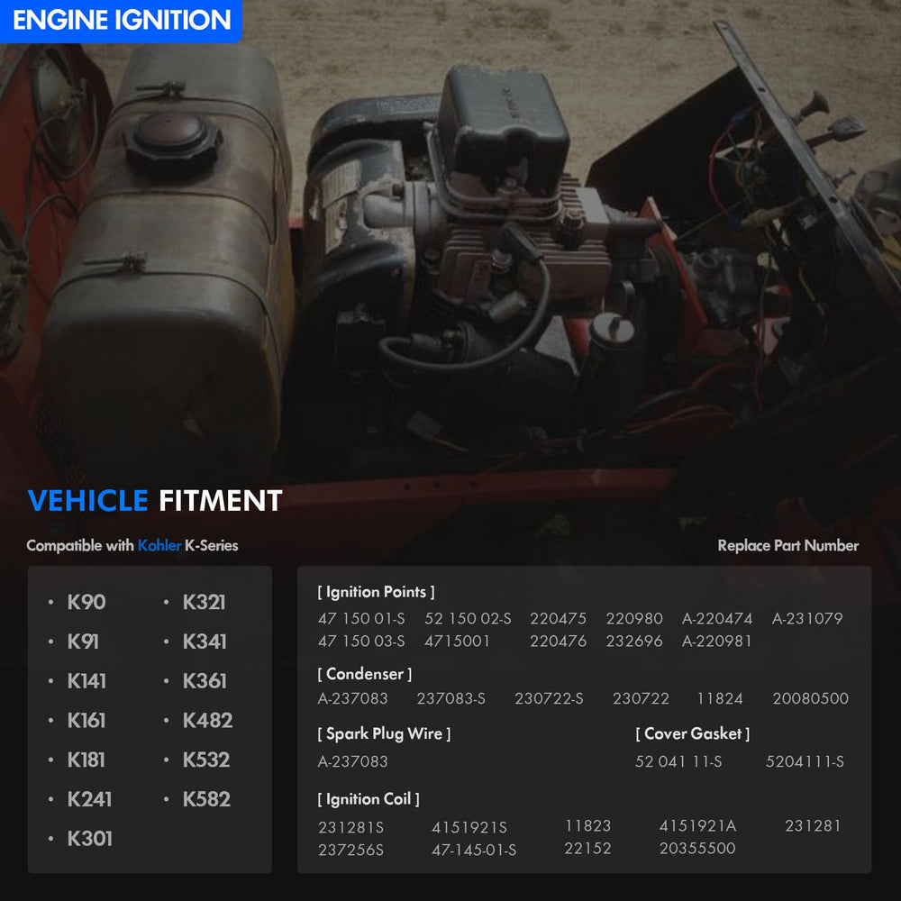 RHAOCZIYAUTO ignition points close-up for precise timing and dependable starts