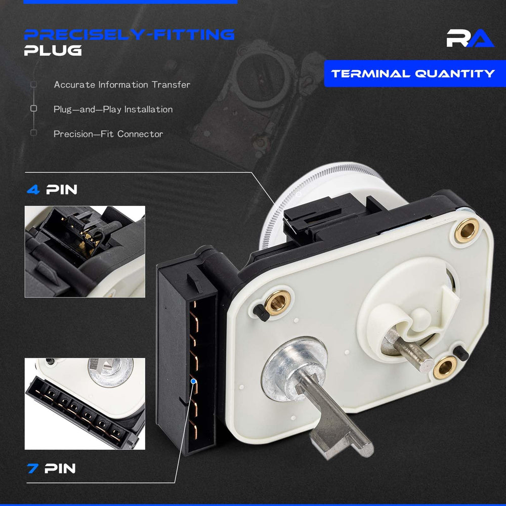 RHAOCZIYAUTO two-key set offers convenient ignition and entry options