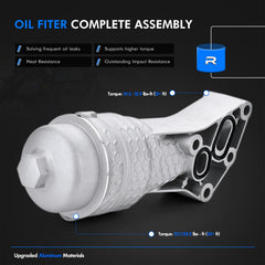 RHAOCZIYAUTO oil filter seal 26345-3laa0 prevents leaks for steady oil pressure.