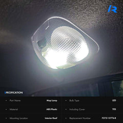Overhead dome lamp from RHAOCZIYAUTO as seen from the side