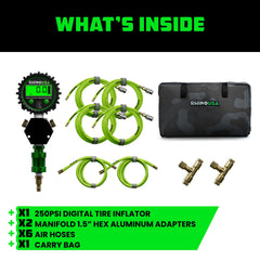 Rhino USA 4-way hose and valve assembly simplifies air transfer
