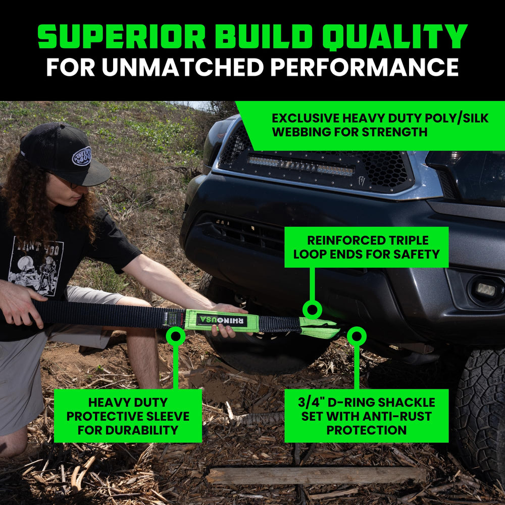 Rhino USA anchor points kit for quick, reliable recovery setups.