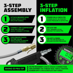 Rhino USA compact glove-box size tool for on-the-go tire care.