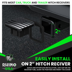 Heavy-duty construction hitch cover designed for long-lasting outdoor use