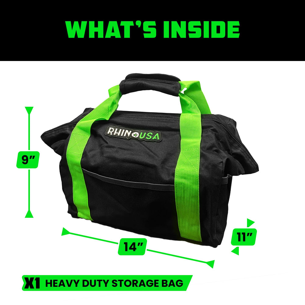 Rhino USA bag with UTV accessories arrangement for efficiency