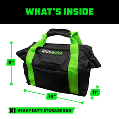 Rhino USA bag with UTV accessories arrangement for efficiency