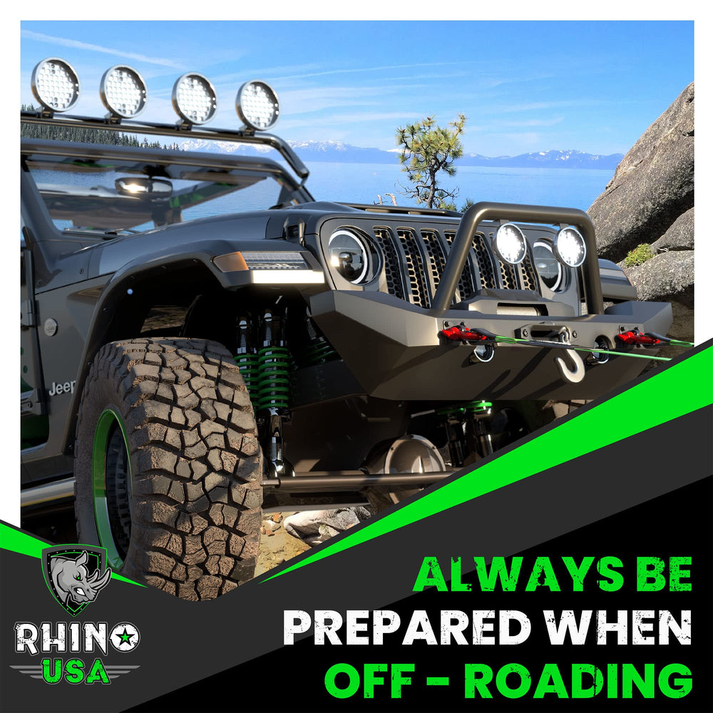 Rhino USA lifetime replacement guarantee adds confidence for heavy duty jobs.