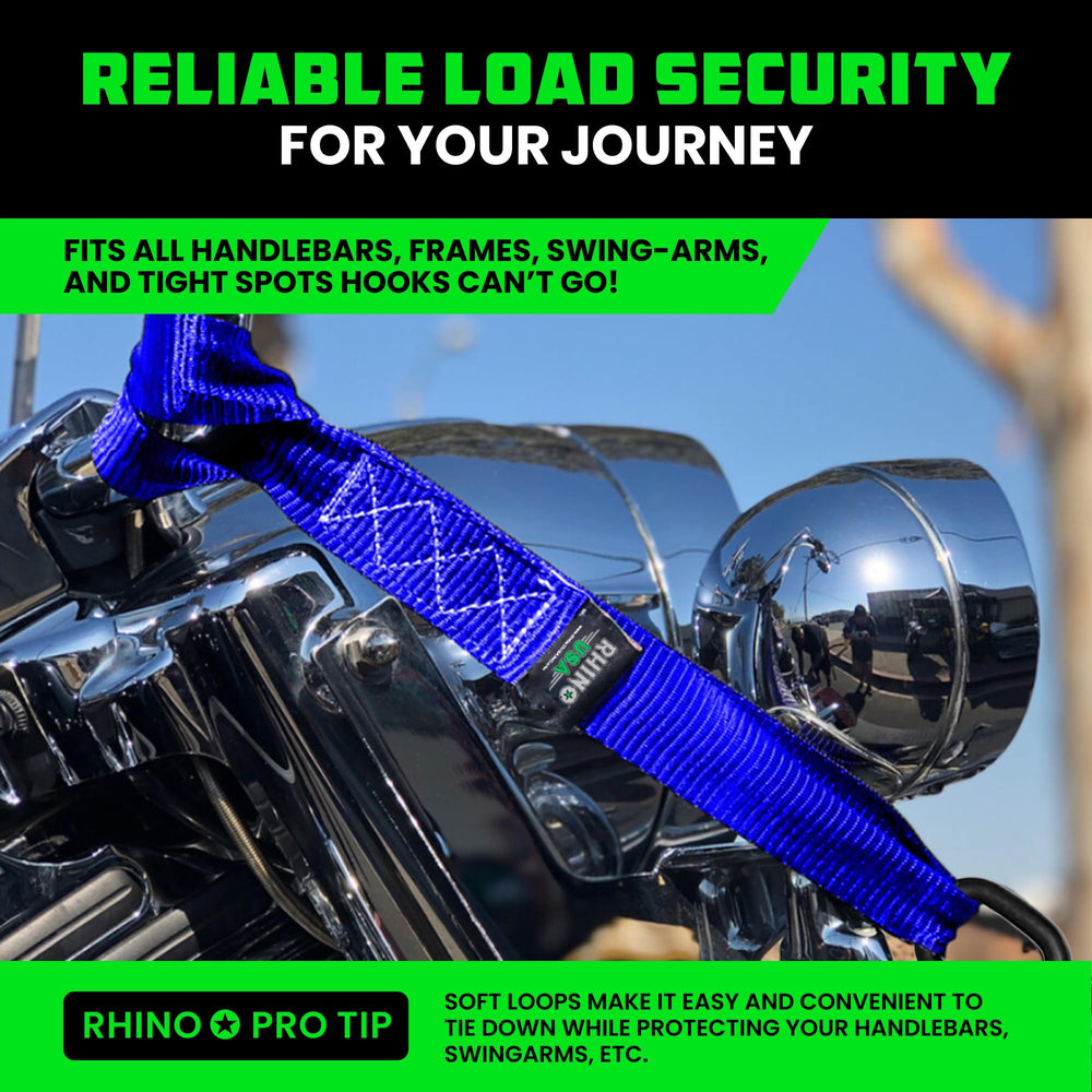 Rhino USA protects paint and chrome with secure gentle grasp during transport