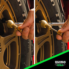Rhino USA rapid tire deflators designed for off-road readiness