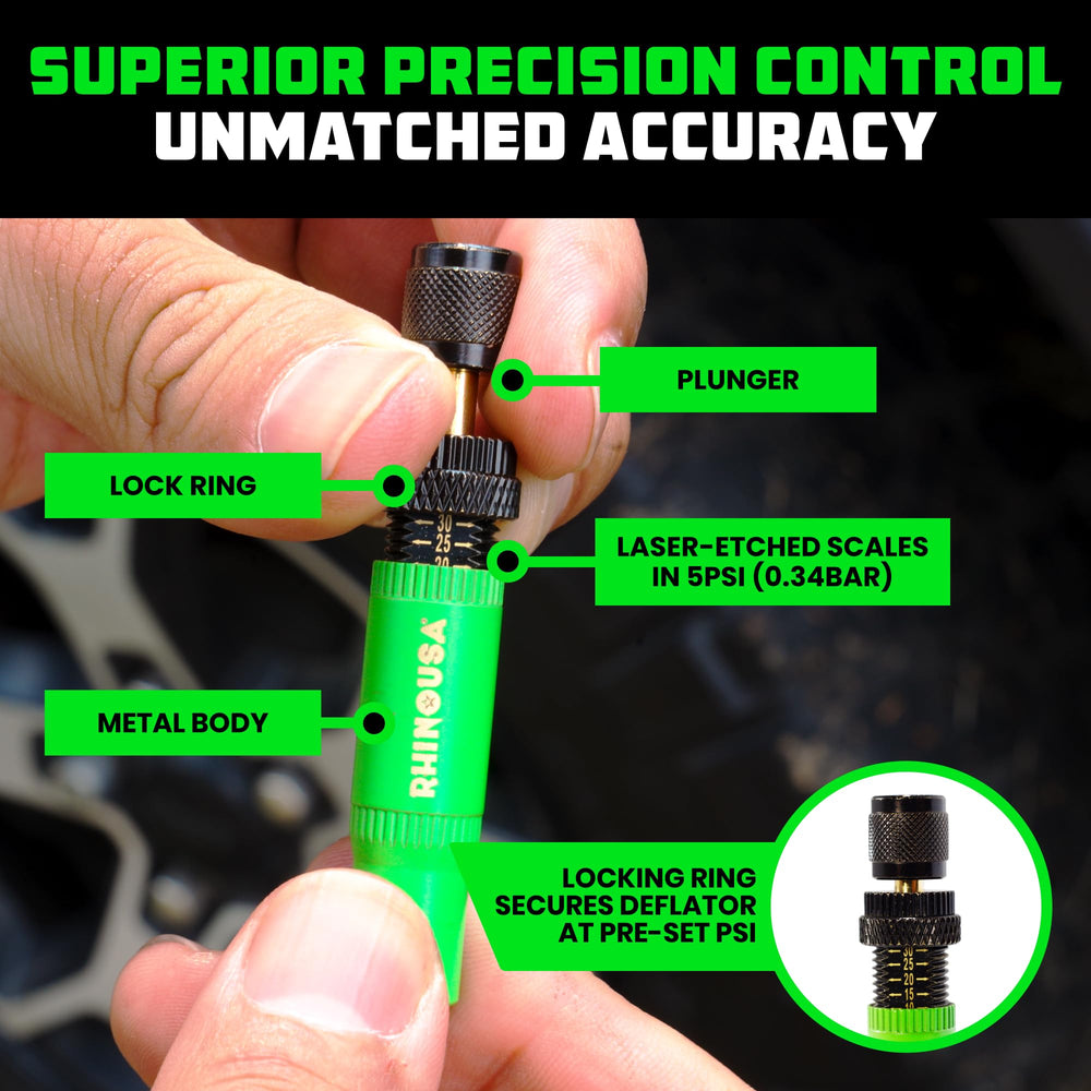 Rhino USA sturdy off-road deflators built for repeated use