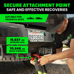 Rhino USA rubber isolator kit reduces noise during recovery.