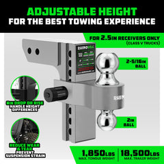 Rhino USA weatherproof locking pins protect the hitch against weather