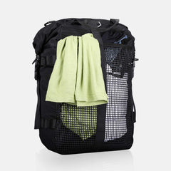 Rhinowalk multiple bag configuration demonstrates flexible cargo setup