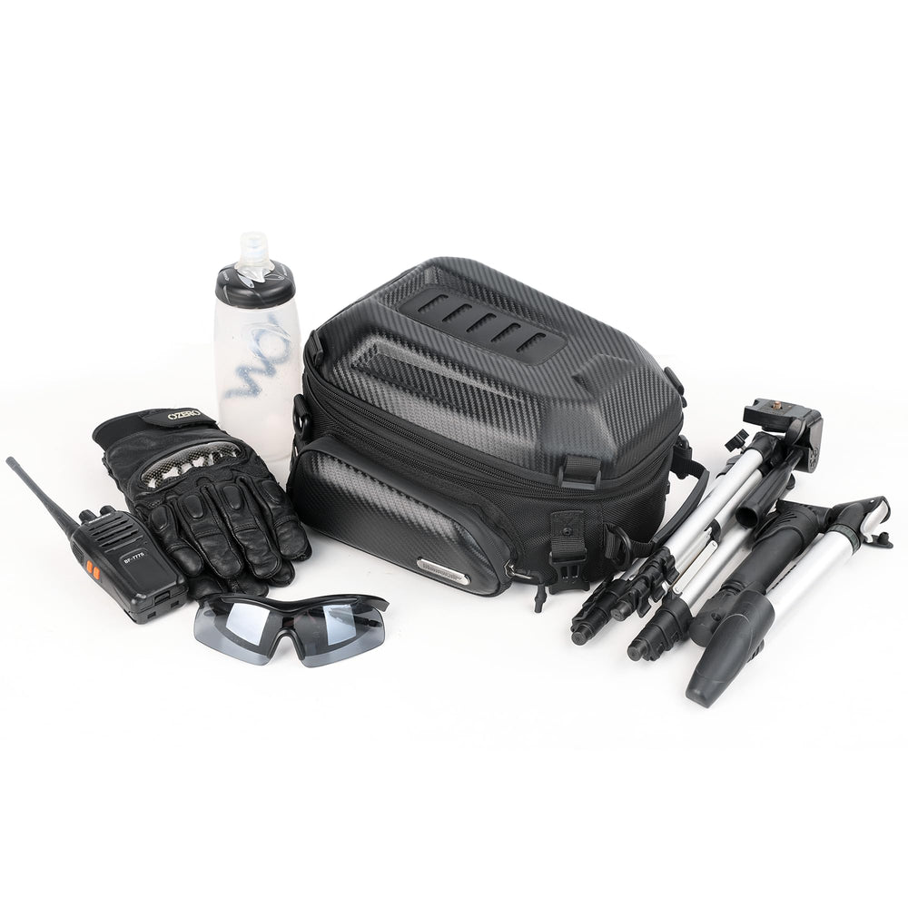 Rhinowalk tail bag 12L-18L capacity adapts to long trips