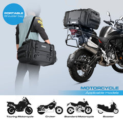Rhinowalk tail bag rain cover protects gear from rain and wind
