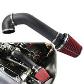 RiAiCiING 4inch LS swap cold air intake front view showing universal fit.