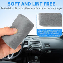Riakrum durable and reusable detailing sponge stays clean between uses.