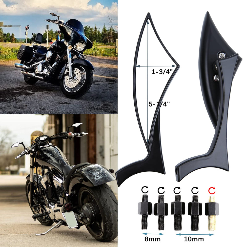 Rich Choices mirror stem showing adjustable mounting