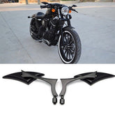 Rich Choices spear blade left mirror for motorcycles enhances rear visibility