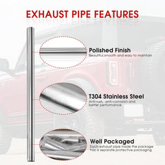 Richeer T304 stainless steel pipe resists corrosion for durable builds