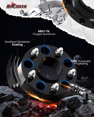 Richeer 2in spacer aligns with 5x127 bolt pattern for compatibility