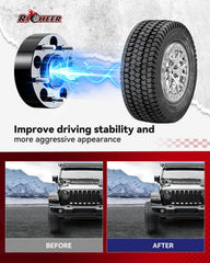 Richeer 2in spacer with anodized finish for corrosion resistance