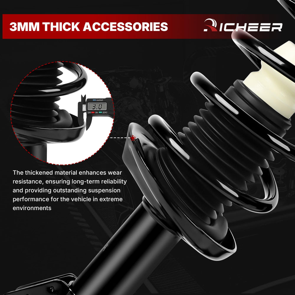 Richeer cold-rolled welding tech ensures smooth surface and durability.