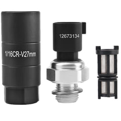 Richwei PS690 oil pressure sensor with socket for Chevy Silverado, reliable readings.