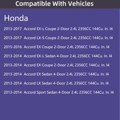 RICHWEI gasket set installation view demonstrating easy fit for 2013-2017 Accord