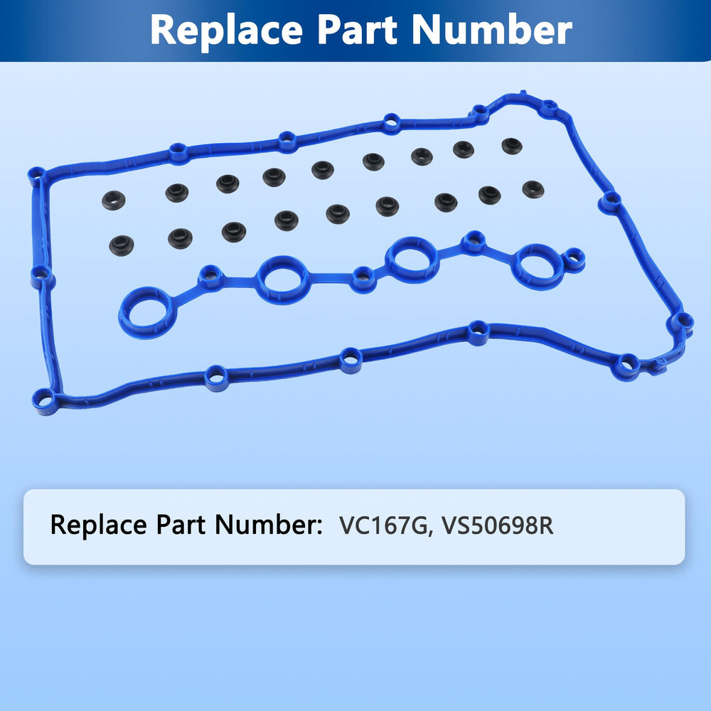 RICHWEI VC167G jeep compass 2-4l valve cover gasket ensures tight seal during daily driving