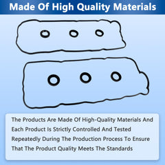 Richwei VS50588R gasket set contents displayed for quick verification.