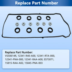 Richwei VS50614R gasket kit installed in the engine bay