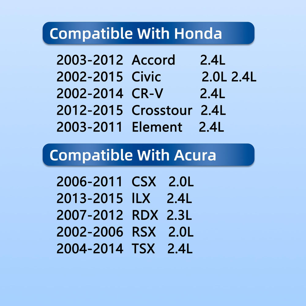 Richwei VS50614R replacement gasket set for Honda/Acura engines