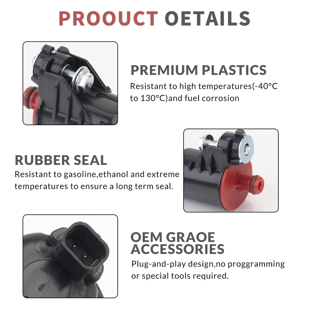 Ricmjend durable valve part emphasizes dust resistance for cleaner EVAP operation.