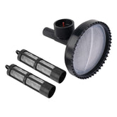 Ricmjend fuel pump strainer front view, filtration to protect the pump from contaminants.