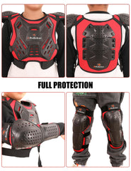 RIDBIKER belly protector supports bending without restricting movement