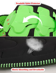 RIDBIKER perforated EVA design enhances airflow for extended sessions.