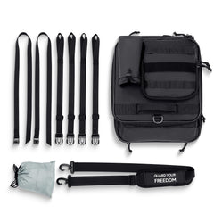 RIDEIRON tail bag 1680D polyester construction for durability