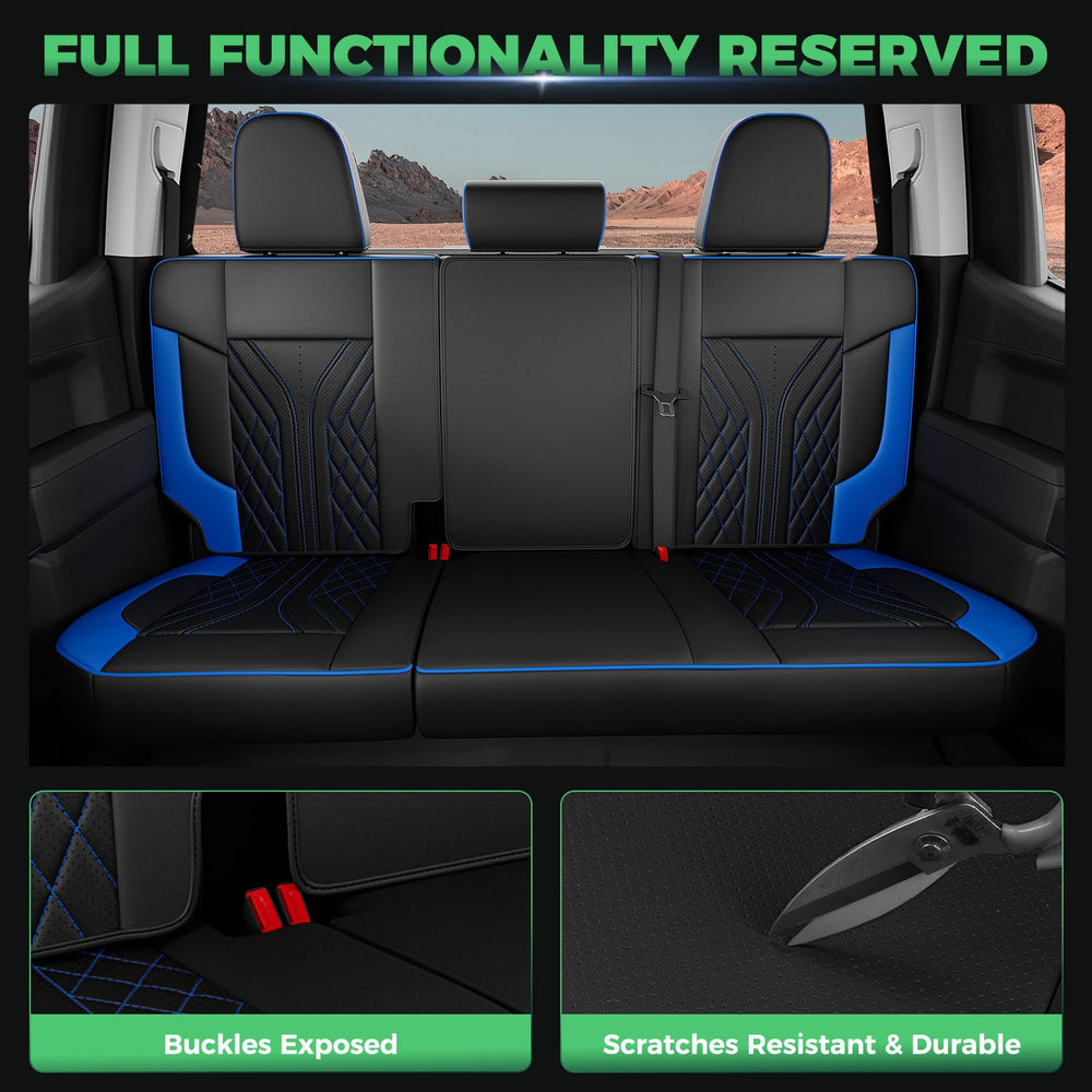 RIDEPOSH black blue colorway complements Silverado interiors.