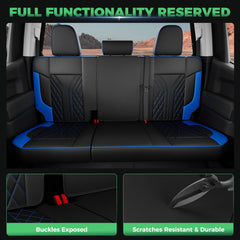 RIDEPOSH black blue colorway complements Silverado interiors.