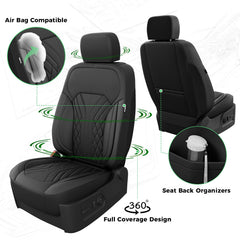 Rideposh Silverado GMC Sierra rear-seat cover guarding against dirt and hair.