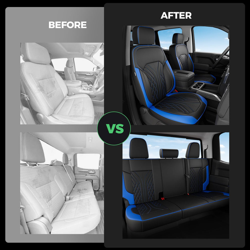 RIDEPOSH crew cab fit designed for 2019–2026 models.