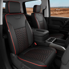 RIDEPOSH front seat cover for Silverado provides a snug, protective fit.