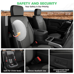RIDEPOSH full-wrap design guards every angle and enhances comfort for driver and passengers