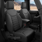 RIDEPOSH Jeep Wrangler seat cover full set protecting interior and style