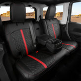 RIDEPOSH Jeep Wrangler 4Door seat covers front fit for rugged driving and protection
