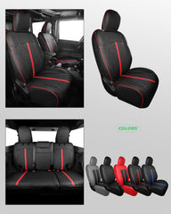 RIDEPOSH full-set coverage image shows complete protection for front seats