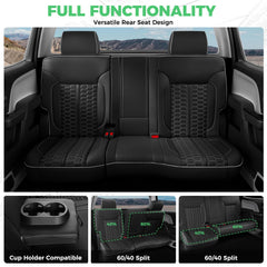 RIDEPOSH jump seat cover protects folding seat area with a neat look.